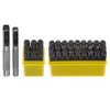 HARFINGTON 36pcs Metal Stamping Kit 5/16" (8mm) (A-Z, 0-8, &"