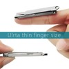 XGIZMOO Ultra Thin Portable Fingernail Clipper Mini Travel Folding Toe