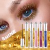 BEUKING Sparking Color Mascara, Diamonds Glitter Mascara, Volumizing Lengthening Thickening