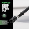 hilmor 4" 1/4 & 5/16 Reversible Magnetic Nut Driver, 3-Pack