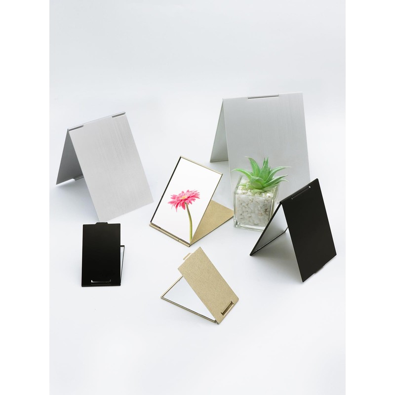 MIRRORNOVA Portable Folding Mirror, Ultra-Slim Durable Makeup Tabletop Mirror for
