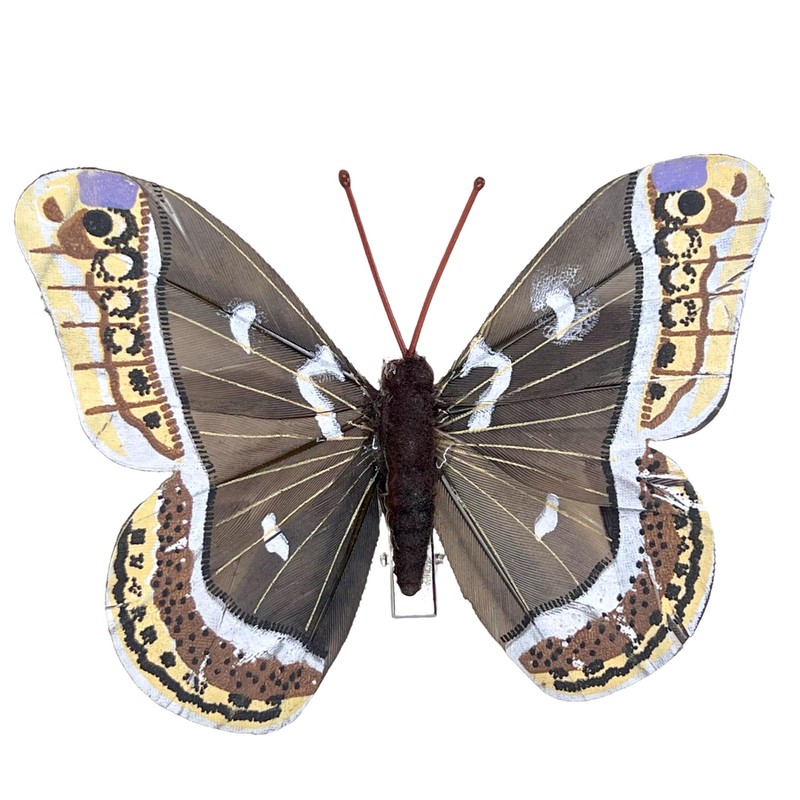 MIK funshopping Colourful Butterfly Clip (Set of 6 Mixed Colours