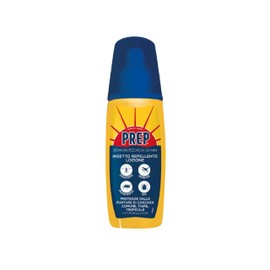 Prep, Insetto-Repellente Lozione, Lozione Antipuntura Pronta all'Uso, Protegge dalle Punture di Zanzara Comune, Tigre, Tropicale, Zecche, 100ml