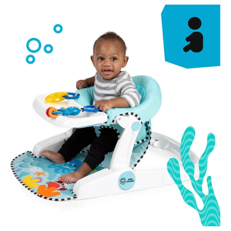 Baby Einstein Asiento De Piso 2 En 1 Para Bebés