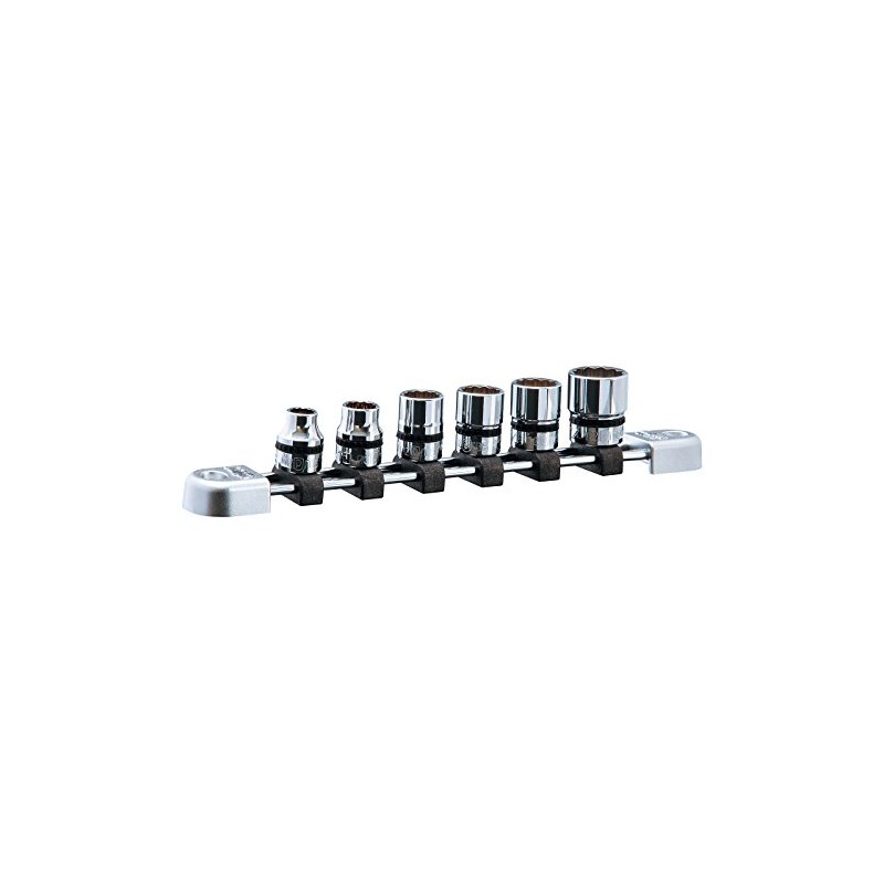 KTC Nepros Socket Set NTB306WA, Insertion Angle: 0.4 inches (9.5