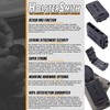 Large Combat Loop Belt Clip Holster Attachment – (1 Pack)
