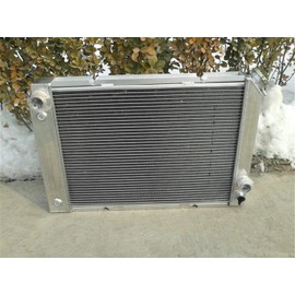 MONROE RACING 3 ROW ALUMINUM RADIATOR FOR 1984 1985 1986 1987 1988 Pontiac Fiero 2.5L/2.8L I4/V6 84 85 86 87 88 Aftermarket Compatible Replacement