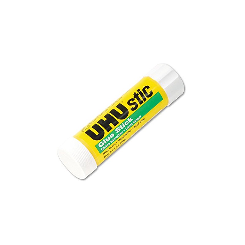 UHU Clear Glue Sticks (SAU99655), White
