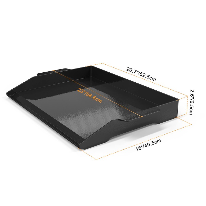 Onlyfire Universal Enamelled Cast Iron Cooking Griddle, Nonstick Coating Griddle