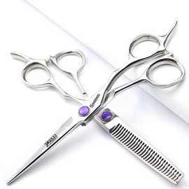 5.5/6/6.5 Inch Sharonds Hair Salon Professional Barber Scissors Hair Stylists Professional Hair Styling Tools Hair Scissors Set (5.5 Inch 2 Pieces)