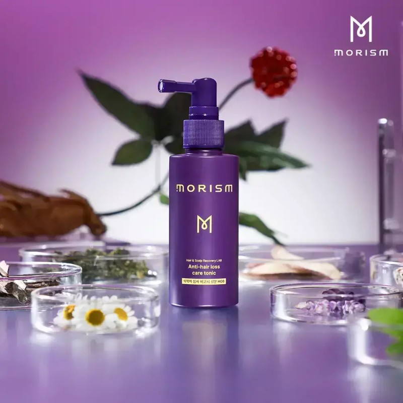 MORIZM 모리즘 스칼프 헤어 토닉 80ml 4통- 체험분 포함/ 탈모완화