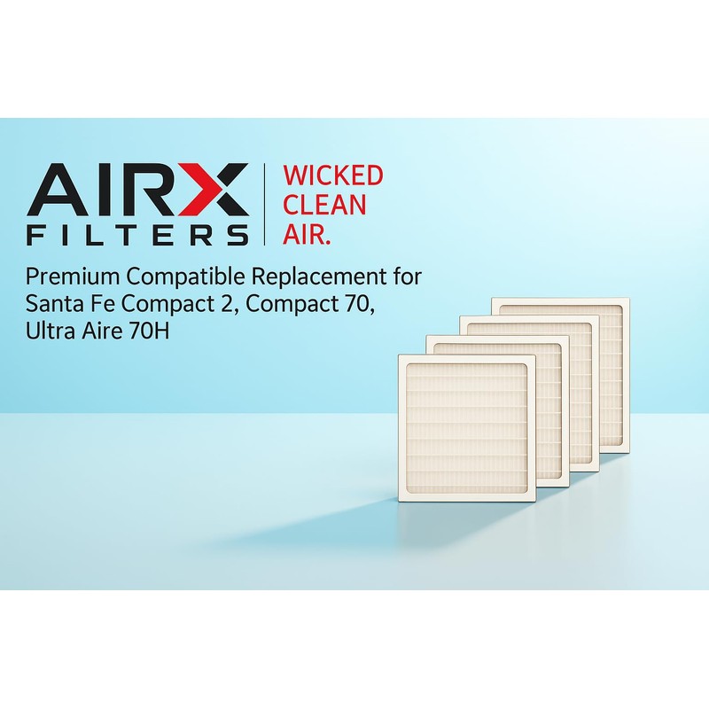 AIRx Filters Replacement Filter Compatible for Santa Fe Compact 2,
