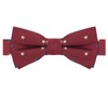 KissTies Boys Patriotic Pre-tied Bowtie Silk US Red Stars 4th