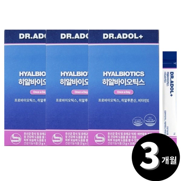 Dr. Adol Hyalbiotics, derived from female vaginal lactic acid bacteria,