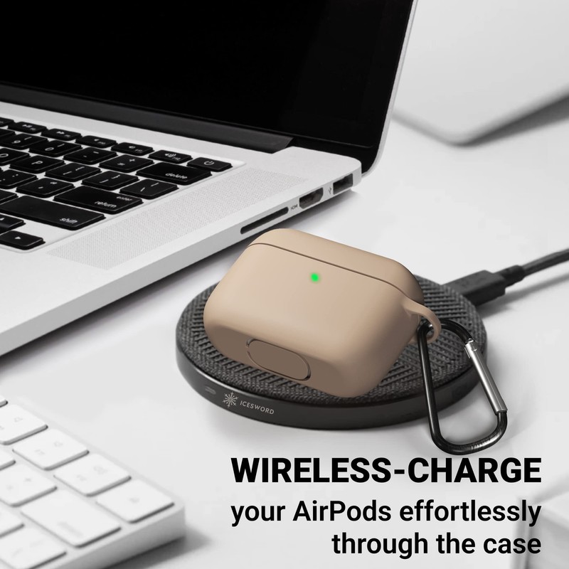 IceSword - Funda para Airpods Pro de 2ª/1ª generación, funda