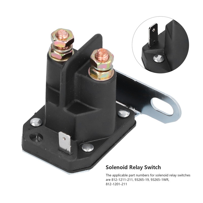 Solenoid Relay Switch ABS Brass Intermittent Working Period for Snow
