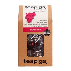 Teapigs Super Fruit Tea Made With Whole Fruit (1 Pack of 50 Tea Bags)