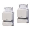 Garage Door Bracket Compatible with SimpliSafe Entry Sensor, Easy Setup,