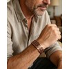 Copper Bracelet for Men, 99.99% Pure Copper Jewelry Cross Magnetic