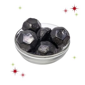 Santa's Naughty List Gift Set, Bubble Gum and Chocolate Coal, Reindeer Snot Edible Slime, and Choco Rocks, Funny Christmas Candy Gag Gift, 4 Items