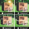 Rabbit Hutch Cover UCARE 4ft Double Rabbit Cage Dust Cover