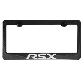 MVP Carbon Fiber Front License Plate Frame For Acura RSX