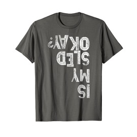 Winter Humor Luge Team Bobsled Racing Crew IS MY SLED OKAY T-Shirt