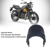 Motorcycle Windshield Windscreen Noise Reduction Protective Wind Deflector for Interceptor