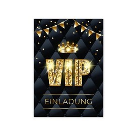 Minkocards 12 Invitation Cards for Birthdays, Weddings, Anniversaries, Children's Birthday Parties, VIP Disco, Boys, Girls, Teenagers, Adults Invitation