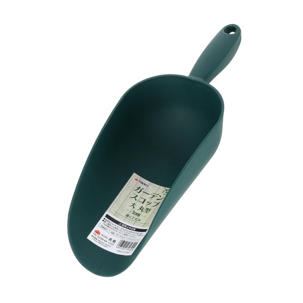 Takagi Garden Scoop, Large, Round, Light and Durable, Polypropylene, Fiberglass,