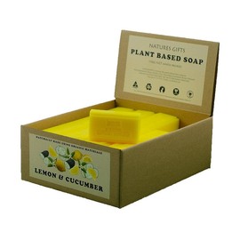 Clover Fields Plant Based Soap Lemon & Cucumber 100g x 36