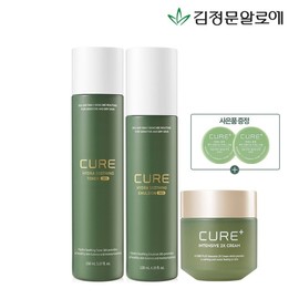 Kim Jong -moon Aloe Cure Hydra Soothing 365 Toner+Emulsion+2X Cream 2x Mini 2 / 김정문알로에 큐어 하이드라 수딩365 토너+에멀젼+2X크림 2x미니2