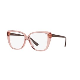 Vogue Eyewear Vo5413f - Marco para anteojos graduadas de mariposa para mujer, Lente transparente rosa/Demo., 54 mm