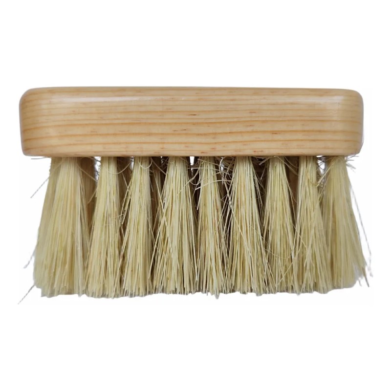 Cepillo Corporal Exfoliante Chico Madera Cerdas Lechuguilla