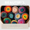 Lion Brand Yarn Mandala Sparkle Yarn, Serpens
