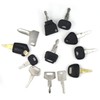 ZUZGO Construction Machinery Key Set Ignition Key Excavator Key Set