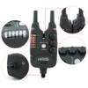 Hirisi Tackle Waterproof Carp Fishing Bite Alarm with 9 LEDs