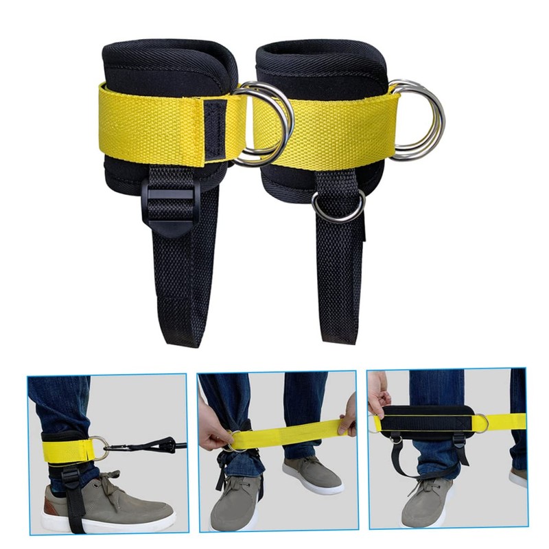 KOMBIUDA Adjustable Buckle Ankle Strap Leg Training Tool Ankle Foot