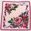 Faylor Rose Adagio (Pattern Name) Handkerchief, 9.8 x 9.8 inches
