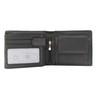 MORUCHA Mens RFID Blocking Real Leather Trifold Passcase Wallet M55