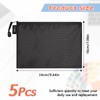 LUHIUMOYA A5 Document Wallet, Waterproof Document Bag with Zip, Bag