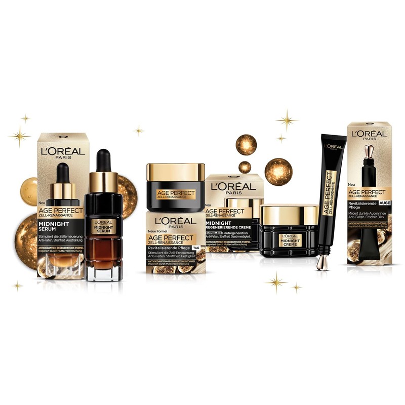 L'Oréal Paris Face Care Set, Anti-Ageing Day Cream and Night