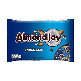 ALMOND JOY Snack Size Candy Bars, 11.3 oz (Pack of 2)