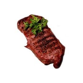 Grass-Fed Organic Beef NY Strip Steak – Case of 4 [10 oz.] Grass Fed Organic Steaks – Good Life Premium Meats