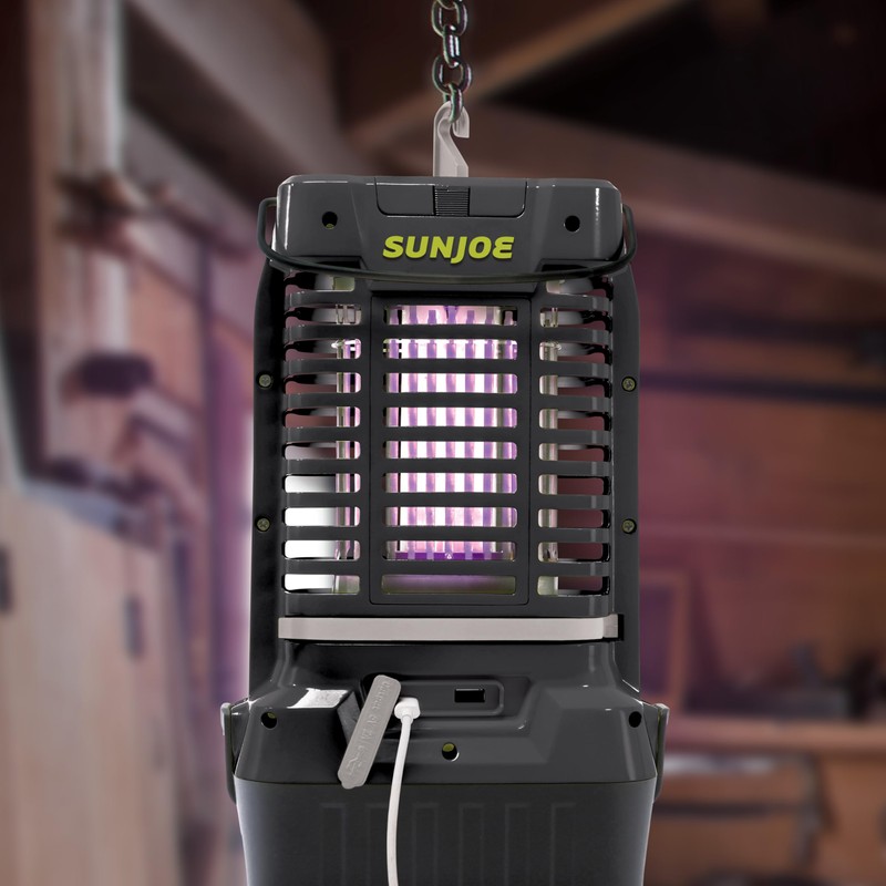 Sun Joe 24V-BZ100-LTE 24-Volt* IONMAX Cordless Indoor/Outdoor Bug Zapper Kit,
