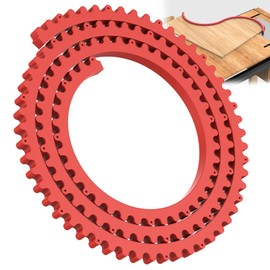 Router Edge Guide, Flexible Jig and Template for Woodworking, Wood Working Track Guide Tool Palm Compact Router, Accessories (Red 78inch)