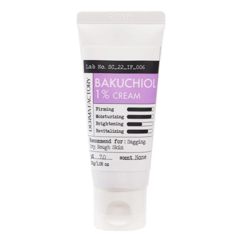 Crema Con 1% Bakuchiol Retinol Vegano Dermafactory