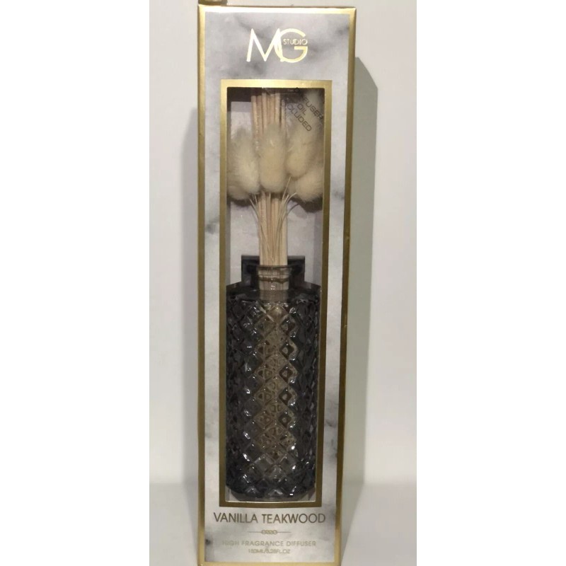 MG Studio ~VANILLA TEAKWOOD~ High Fragrance Diffuser 150ml|5.28FL Oz