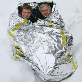 Emergency Zone 2 Person Reflective Sleeping Bag. 5 Pack