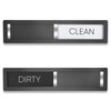 Dishwasher Magnet Clean Dirty Sign, HYF DESIGN Grade 304 Stainless